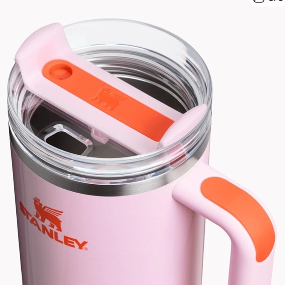 Stanley 40oz Pink and Orange Travel Mug - Picture 3 of 3